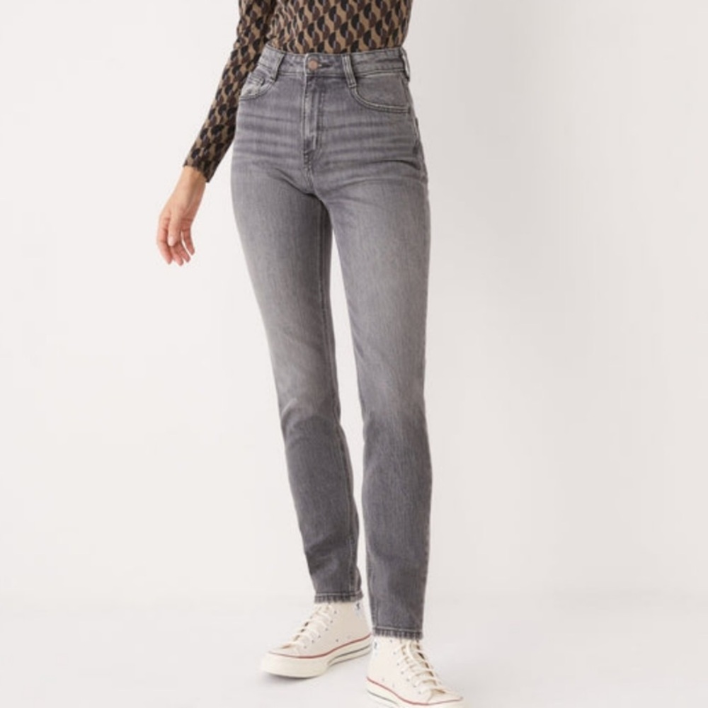 Frank & Oak Kim Comfort Slim High-Waisted Jeans